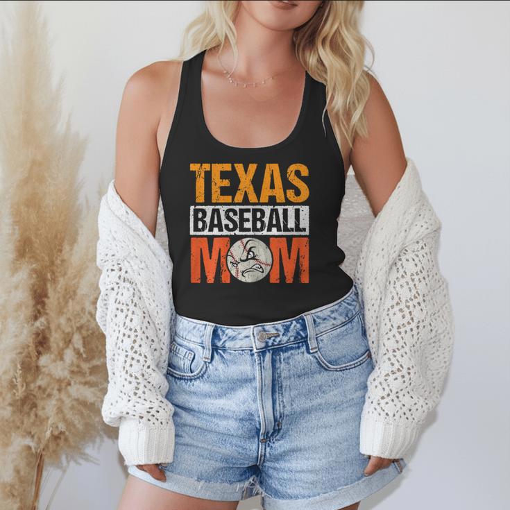 Texas Baseball Mom Design Baseball Player And Baseball Flowy Tank Texas Baseball Mom Design Baseball Player And Baseball Flowy Tank
