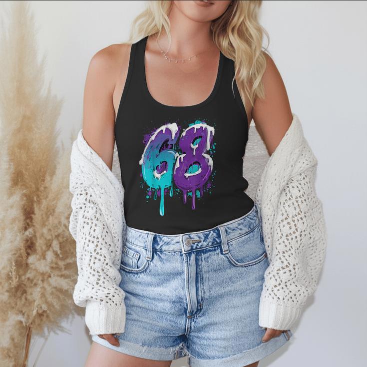 Vintage Baseball 68 Number Flowy Tank