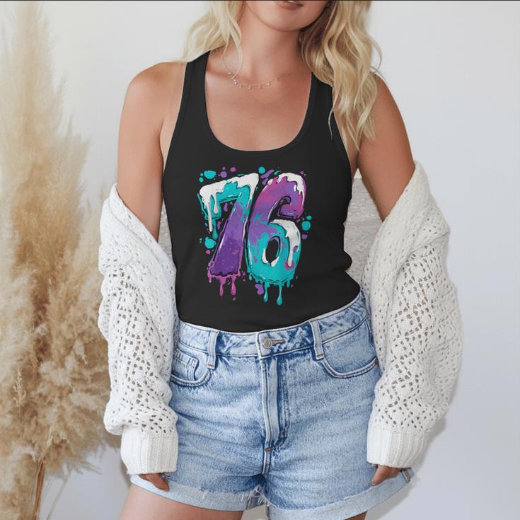 Vintage Baseball 76 Number Flowy Tank