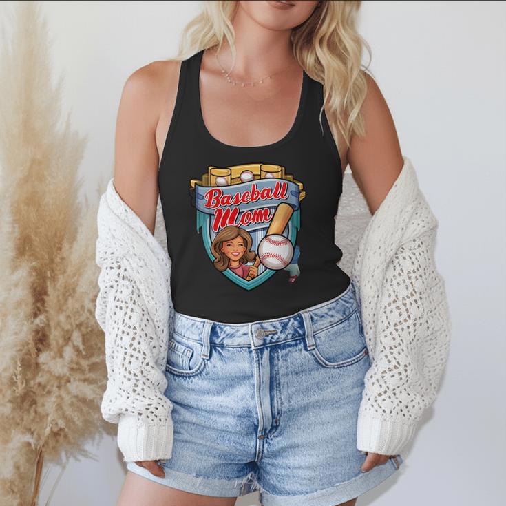 Womens Baseball Mom Mama Mother's In My Baseball Mom Era Flowy Tank