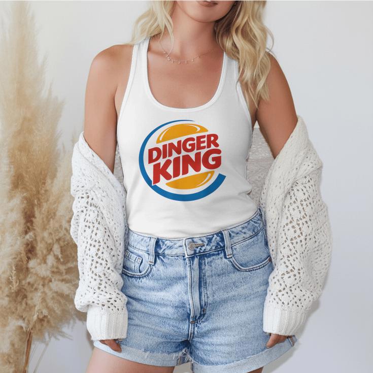 Baseball Dinger King Logo For Home Run Players And Fan Flowy Tank Baseball Dinger King Logo For Home Run Players And Fan Flowy Tank