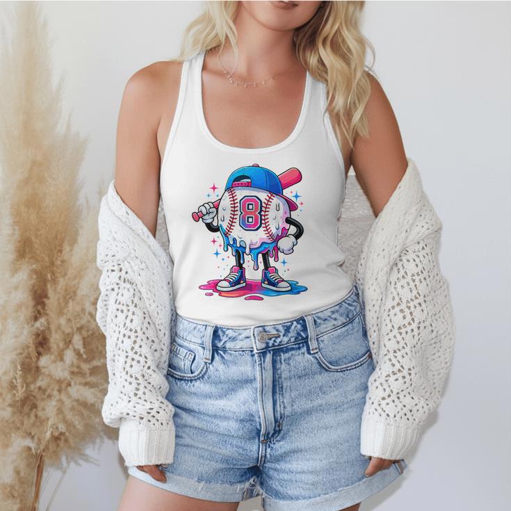 Baseball Drip 8th 8 Year Old Birthday Boys Pitcher Player Flowy Tank Baseball Drip 8th 8 Year Old Birthday Boys Pitcher Player Flowy Tank