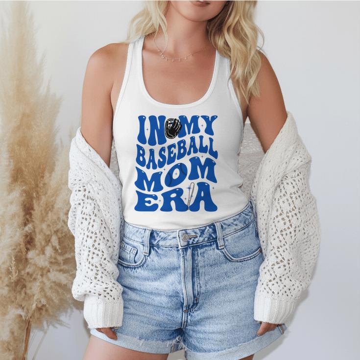 In My Baseball Mom Ear Blue Flowy Tank In My Baseball Mom Ear Blue Flowy Tank