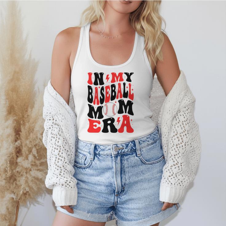 In My Baseball Mom Era Groovy Mom Flowy Tank