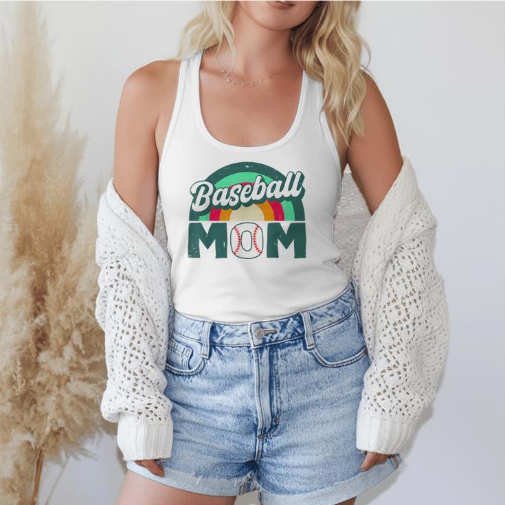 Baseball Mom Rainbow Game Day Flowy Tank