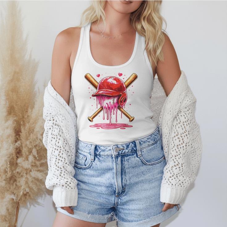 Boys Valentine Day Baseball Helmet Drip Ice-Cream Youth Kids Flowy Tank Boys Valentine Day Baseball Helmet Drip Ice-Cream Youth Kids Flowy Tank