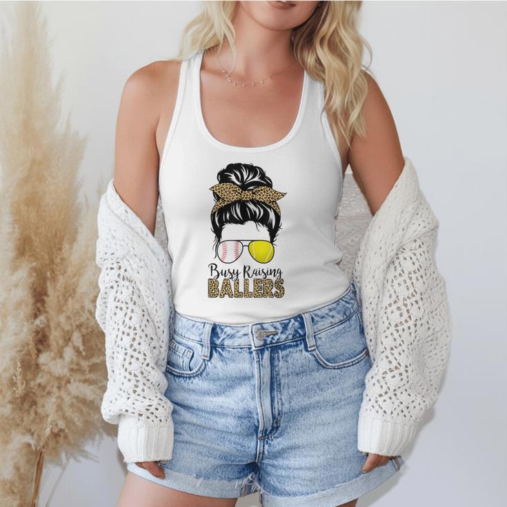 Busy Raising Ballers Tennis Baseball Mom Messy Bun Leopard Flowy Tank Busy Raising Ballers Tennis Baseball Mom Messy Bun Leopard Flowy Tank
