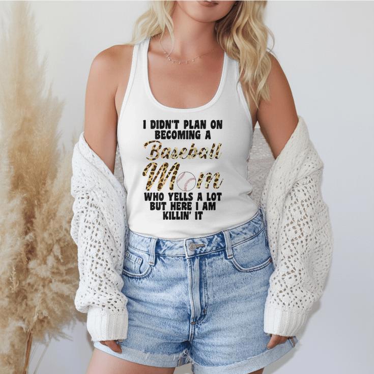 I Didn't Plan On Becoming a Baseball Mom Baseball Flowy Tank