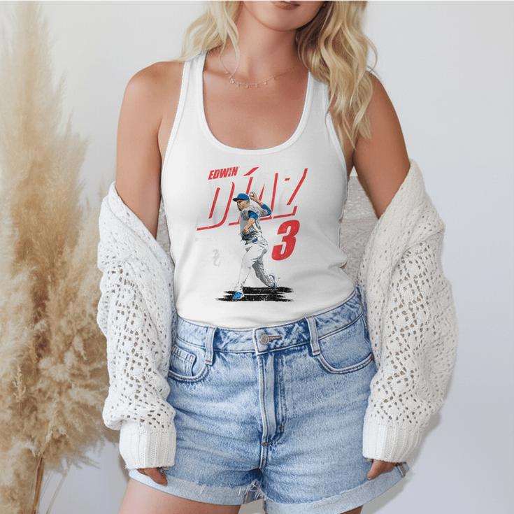 Edwin Diaz Los Angeles D Baseball Players MLBEDD204M Flowy Tank