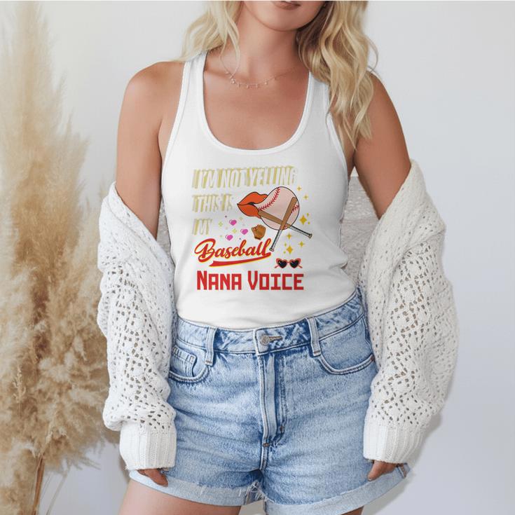 I'm Not Yelling This Is My Baseball Nana Voice Baseball Mom Premium Flowy Tank I'm Not Yelling This Is My Baseball Nana Voice Baseball Mom Premium Flowy Tank