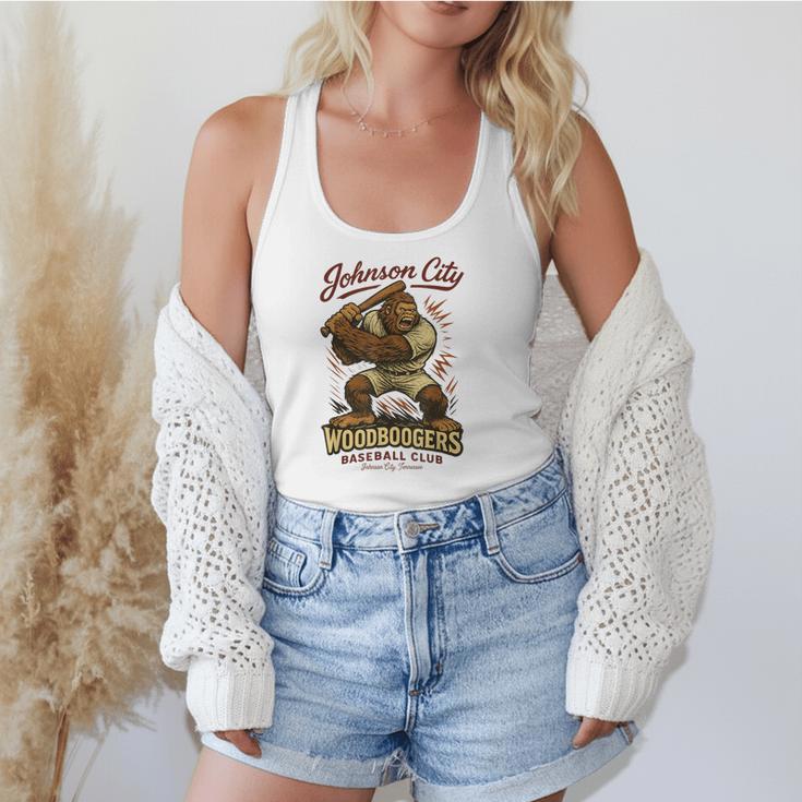 Johnson City Woodboogers Retro Baseball Club Flowy Tank Johnson City Woodboogers Retro Baseball Club Flowy Tank