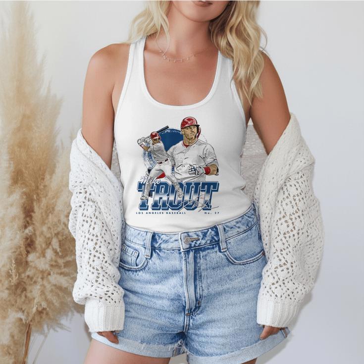 Mike Trout Los Angeles A MLB Baseball Players MLBMTR302N Flowy Tank Mike Trout Los Angeles A MLB Baseball Players MLBMTR302N Flowy Tank