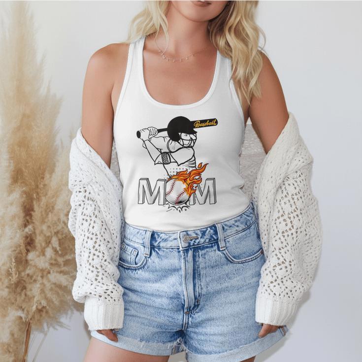 Proud Baseball MOM Sports & Softball Nostalgia Flowy Tank