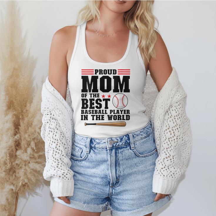 Proud Mom Of An Awesome Baseball Baseball Mom Flowy Tank