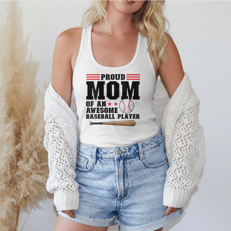 Proud Mom Of An Awesome Baseball Player Baseball Mom Flowy Tank Proud Mom Of An Awesome Baseball Player Baseball Mom Flowy Tank