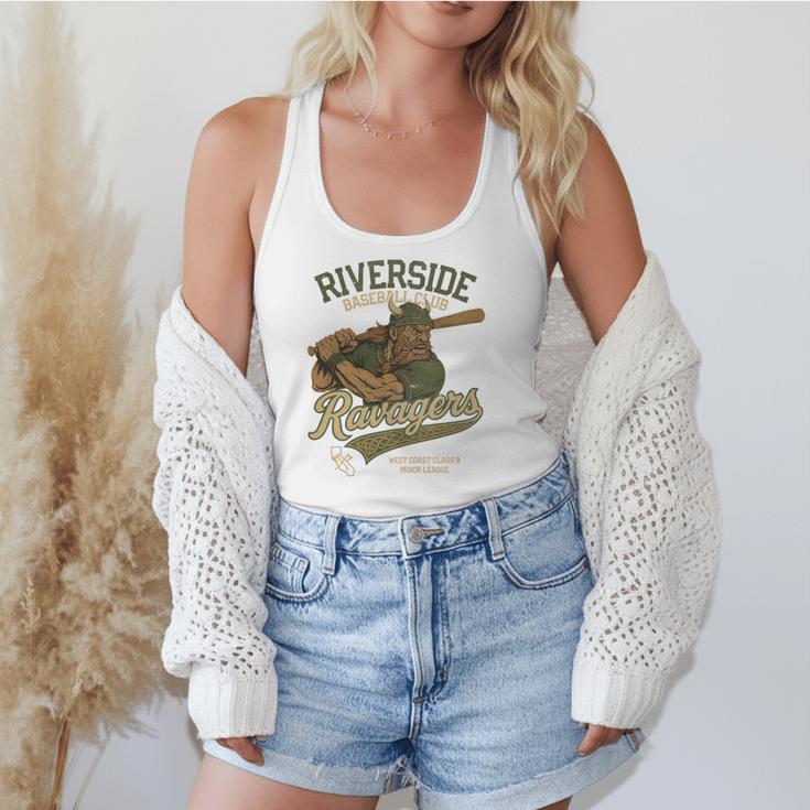 Riverside Ravagers Retro Minor League Baseball Flowy Tank