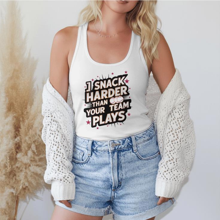 I Snack Harder Than Your Team Plays Baseball Mom Flowy Tank I Snack Harder Than Your Team Plays Baseball Mom Flowy Tank