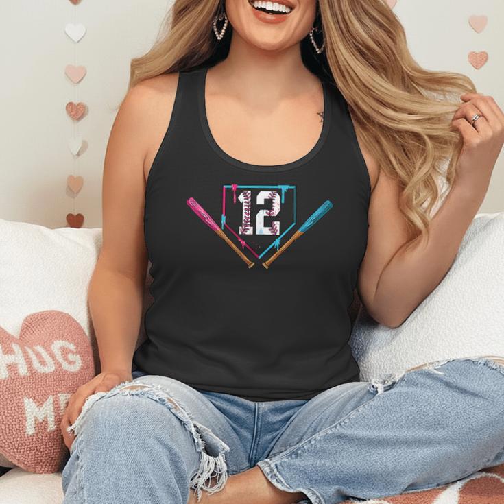 12th Birthday Baseball Ice Cream Drip 12 Years Old Boy Kids Flowy Tank 12th Birthday Baseball Ice Cream Drip 12 Years Old Boy Kids Flowy Tank