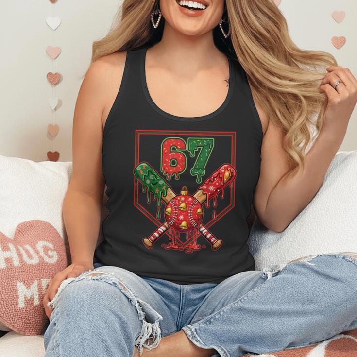 67 Baseball Drip Christmas Meme Six Seven Gen Alpha Slang Flowy Tank 67 Baseball Drip Christmas Meme Six Seven Gen Alpha Slang Flowy Tank