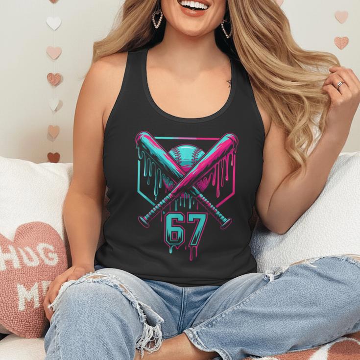 67 Baseball Drip Six Seven Gen Alpha Slag Flowy Tank 67 Baseball Drip Six Seven Gen Alpha Slag Flowy Tank