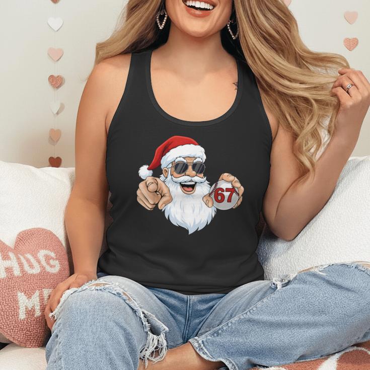 67 Baseball Santa Six Seven Meme Christmas Men Women Kids Flowy Tank 67 Baseball Santa Six Seven Meme Christmas Men Women Kids Flowy Tank