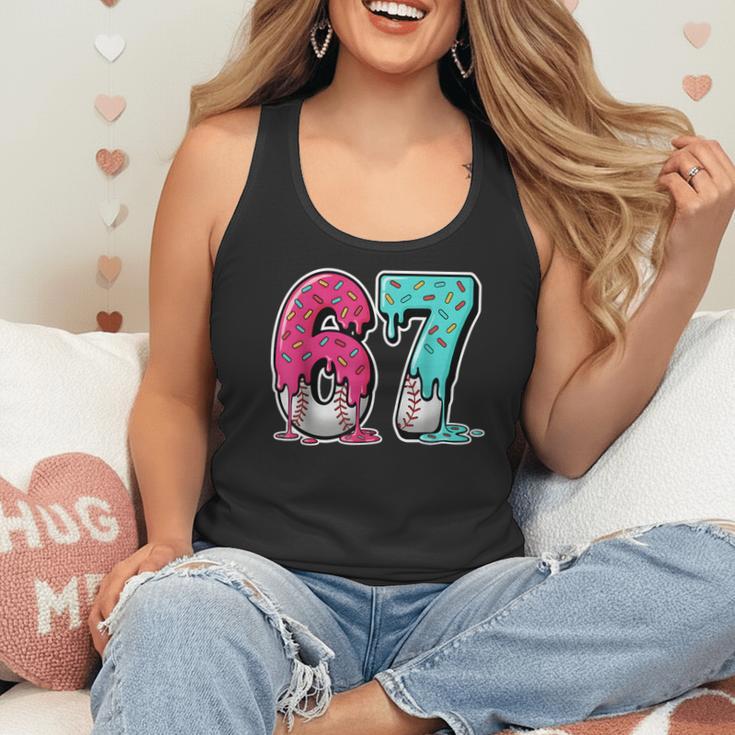 67 Ice Cream Drip Baseball Gen Alpha Slang Six Seven Meme Flowy Tank 67 Ice Cream Drip Baseball Gen Alpha Slang Six Seven Meme Flowy Tank