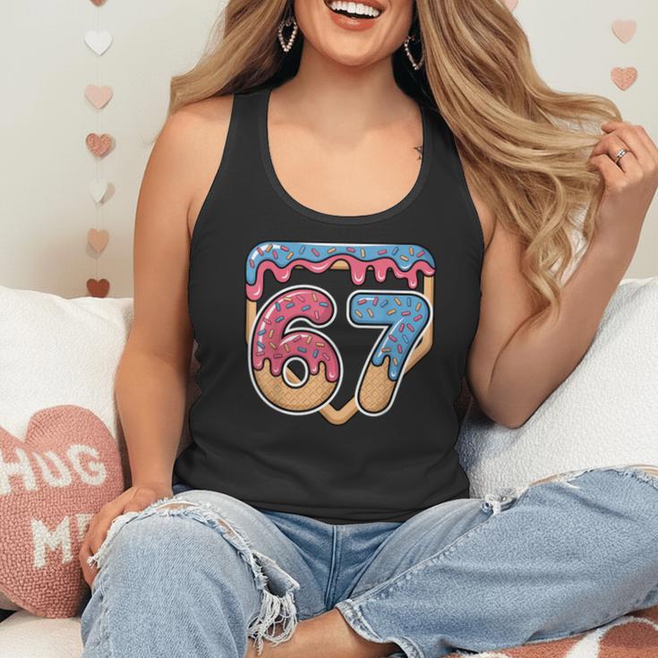 67 Ice Cream Drip Meme Baseball Flowy Tank 67 Ice Cream Drip Meme Baseball Flowy Tank