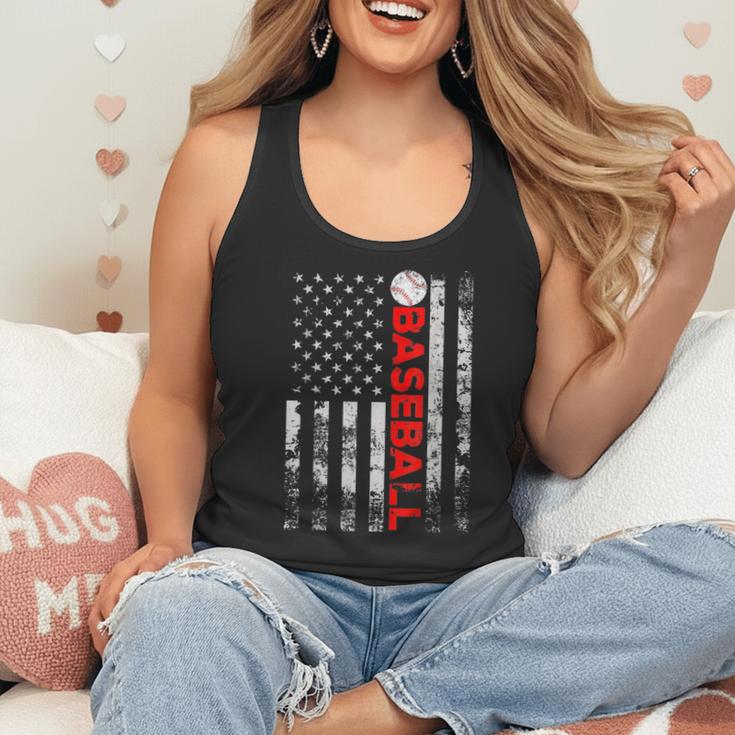 American Flag Baseball Team Baseball Player Baseball Flowy Tank American Flag Baseball Team Baseball Player Baseball Flowy Tank