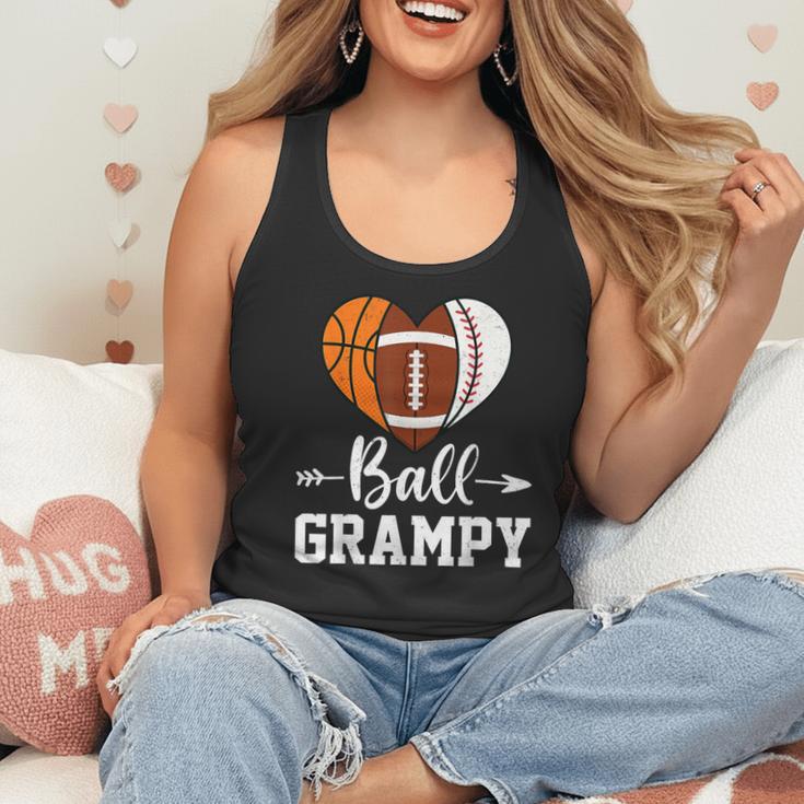 Ball Grampy Basketball Football Baseball Player Flowy Tank