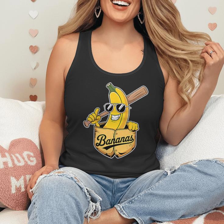 Banana Baseball Fruit Flowy Tank Banana Baseball Fruit Flowy Tank