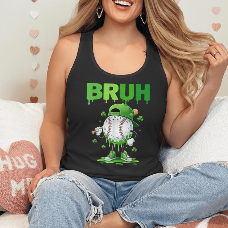 Baseball Bruh Drip Ice Cream Youth Boy St Patricks Day Flowy Tank Baseball Bruh Drip Ice Cream Youth Boy St Patricks Day Flowy Tank