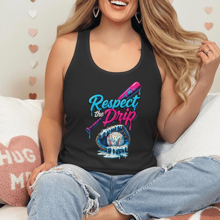 Baseball Drip Ice Cream Sprinkles Youth Boys Baseball Glove Flowy Tank