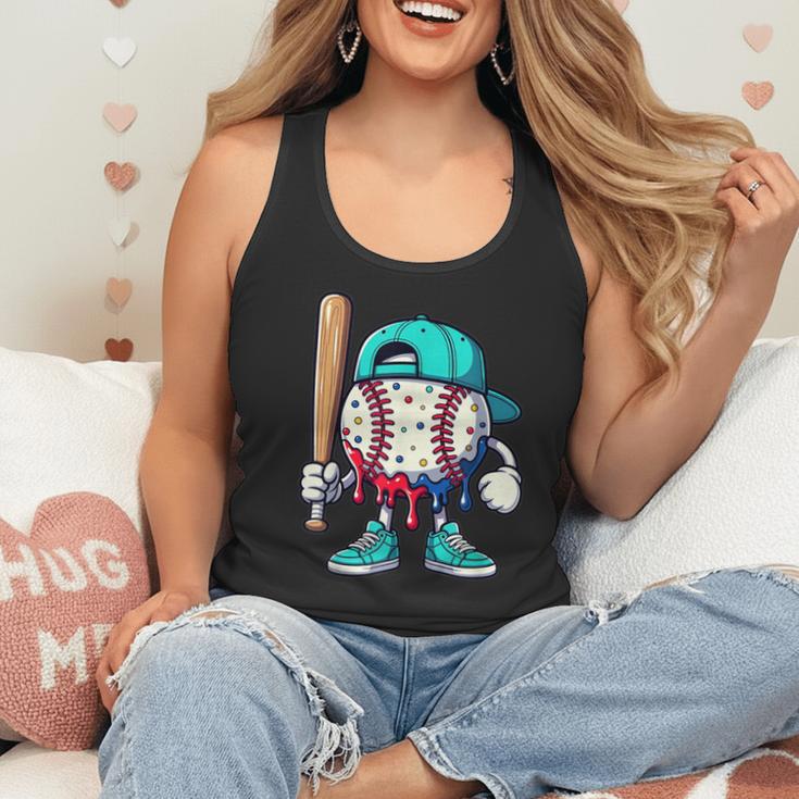 Baseball Drippy Style Apparel For Boys Youth Drip Baseball Flowy Tank Baseball Drippy Style Apparel For Boys Youth Drip Baseball Flowy Tank