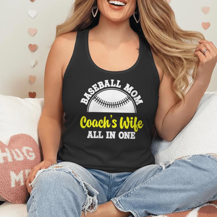 Baseball Mom Coach's Wife All In One Sports Player Coach Flowy Tank