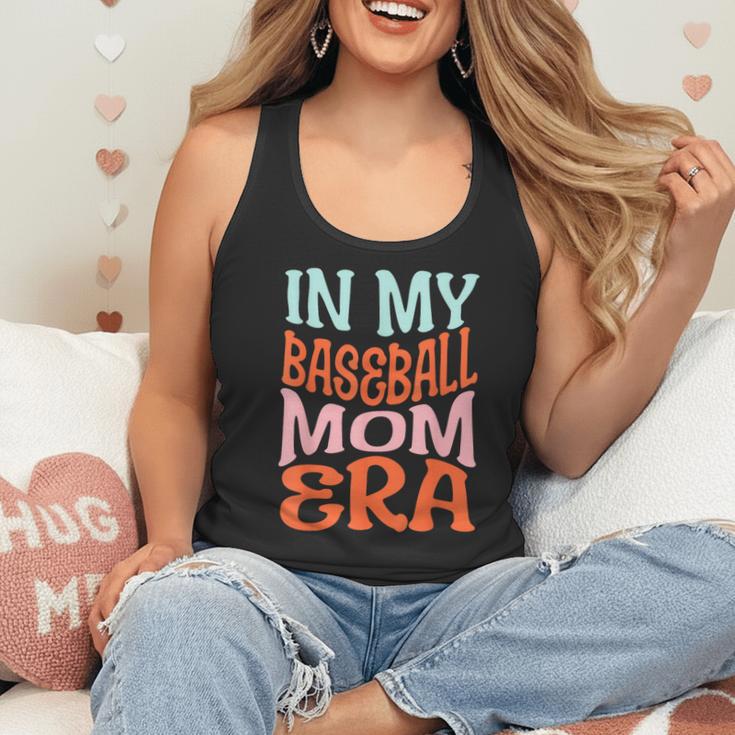 In My Baseball Mom Era Lover Groovy Retro Mother's Day Flowy Tank In My Baseball Mom Era Lover Groovy Retro Mother's Day Flowy Tank