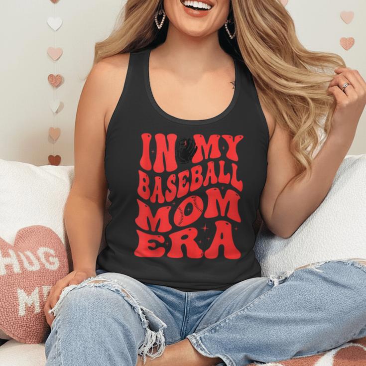 In My Baseball Mom Era Red Flowy Tank In My Baseball Mom Era Red Flowy Tank