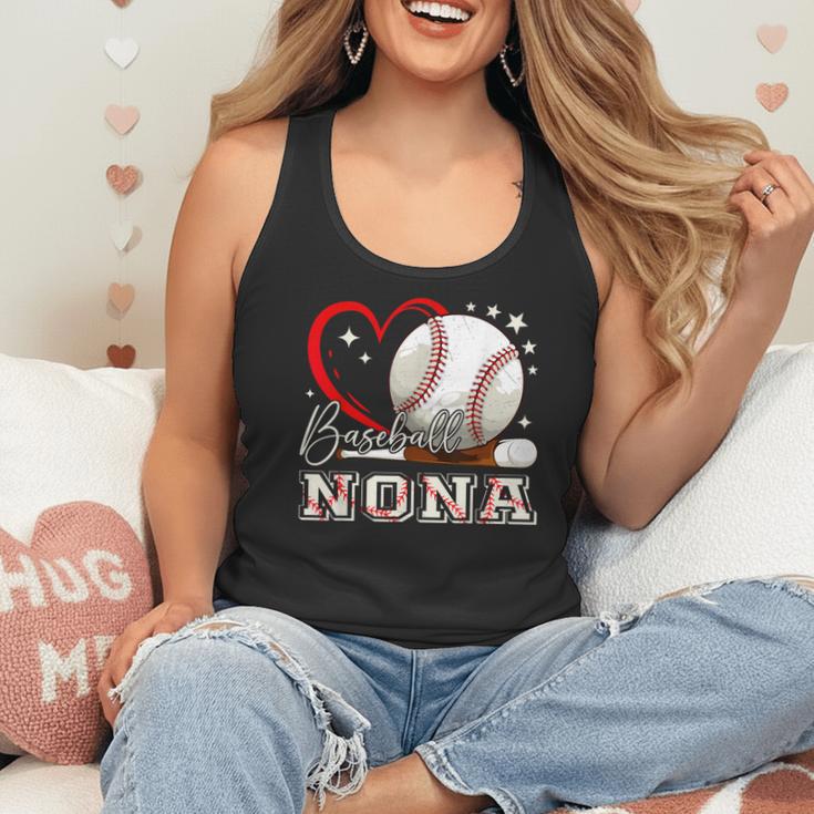 Baseball Nona Family Matching Cute Baseball Lover Flowy Tank
