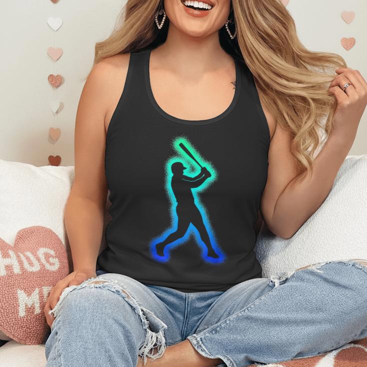 Baseball Player Graphic Flowy Tank Baseball Player Graphic Flowy Tank