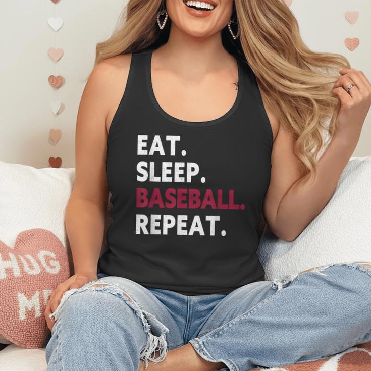 Eat Sleep Baseball Repeat Baseball Player Flowy Tank Eat Sleep Baseball Repeat Baseball Player Flowy Tank