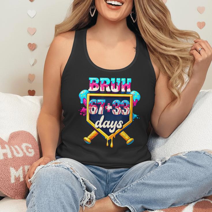 Happy 6733 Days Of School Baseball Drip 100th Day Of School Flowy Tank Happy 6733 Days Of School Baseball Drip 100th Day Of School Flowy Tank