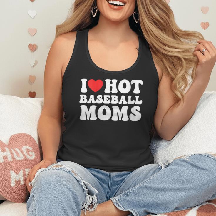 I Love Hot Baseball Moms Sport Men Women I Heart Hot Moms Flowy Tank I Love Hot Baseball Moms Sport Men Women I Heart Hot Moms Flowy Tank