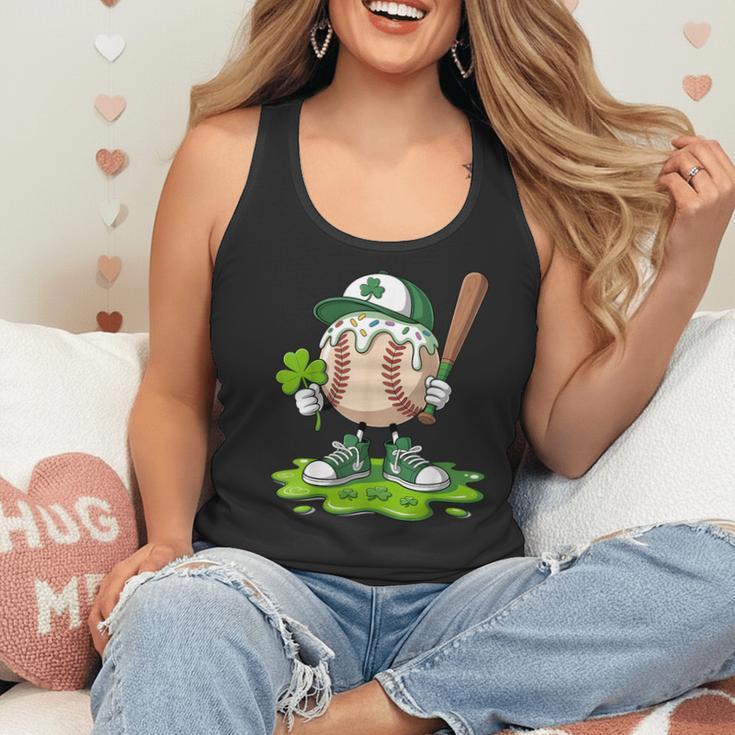 Toddler Baseball Drip Ice Cream Boys Kids St Patricks Day Flowy Tank Toddler Baseball Drip Ice Cream Boys Kids St Patricks Day Flowy Tank