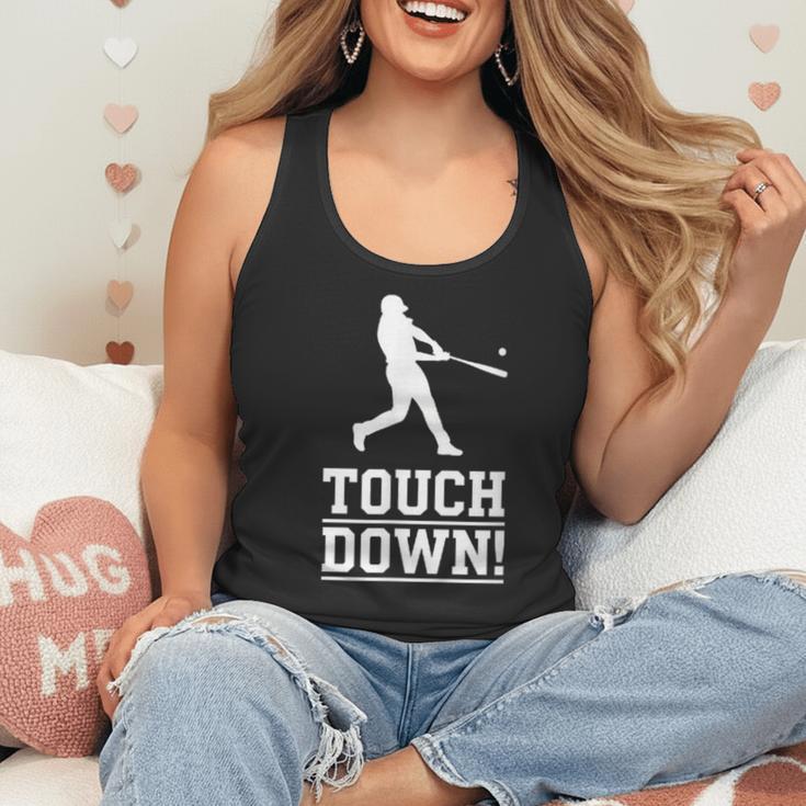 Touchdown Baseball Football Sports Flowy Tank