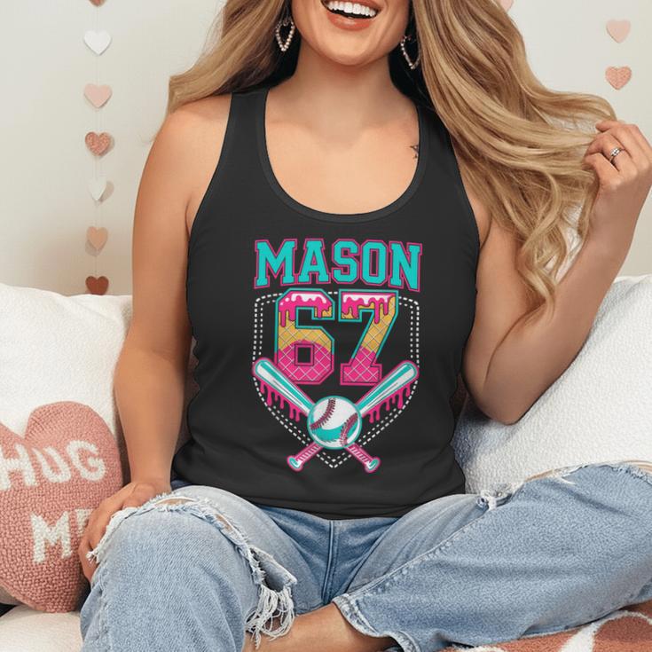 Trendy Mason 67 Mem Ice Cream Drip Baseball Birthday Costume Flowy Tank Trendy Mason 67 Mem Ice Cream Drip Baseball Birthday Costume Flowy Tank