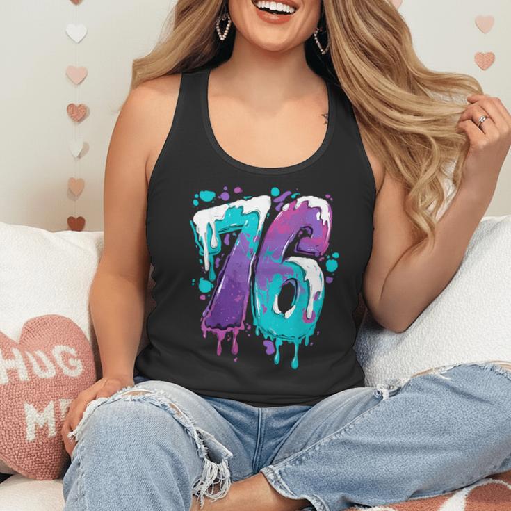 Vintage Baseball 76 Number Flowy Tank