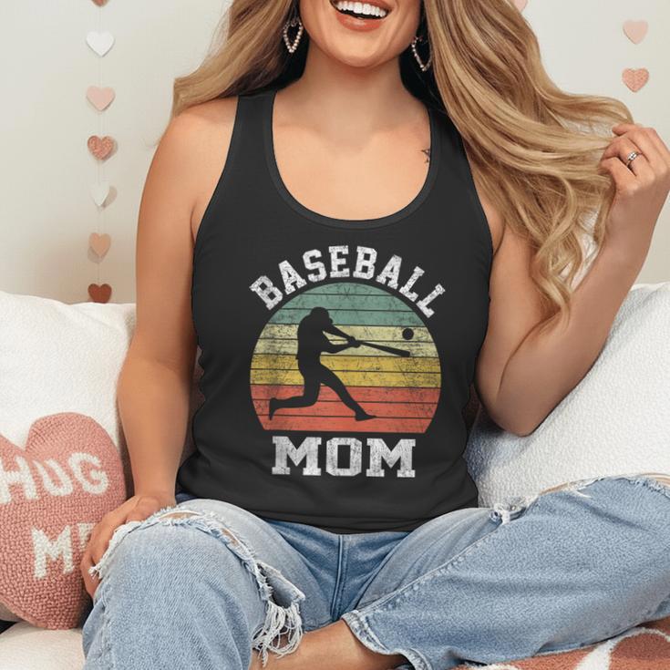 Vintage Baseball Mom Baseball Lover Flowy Tank