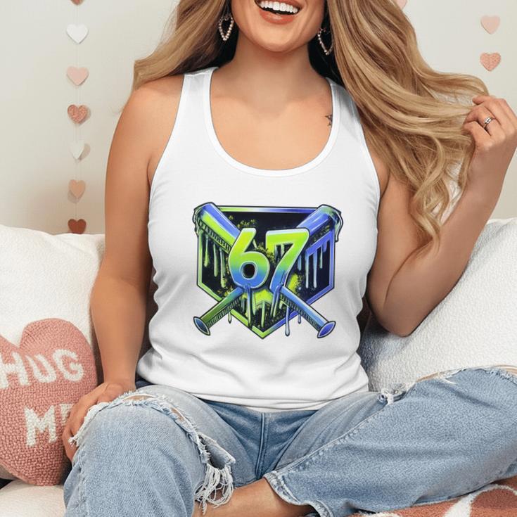 Awesome 67 Baseball Drip Effect Baseball 6-7 Meme Graphic Premium Tri-Blend Flowy Tank Awesome 67 Baseball Drip Effect Baseball 6-7 Meme Graphic Premium Tri-Blend Flowy Tank
