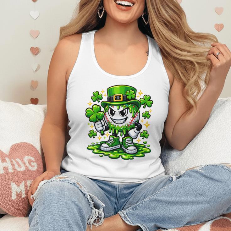 Baseball Drip Icecream Apparel Youth Boy St Patrick Day Flowy Tank Baseball Drip Icecream Apparel Youth Boy St Patrick Day Flowy Tank