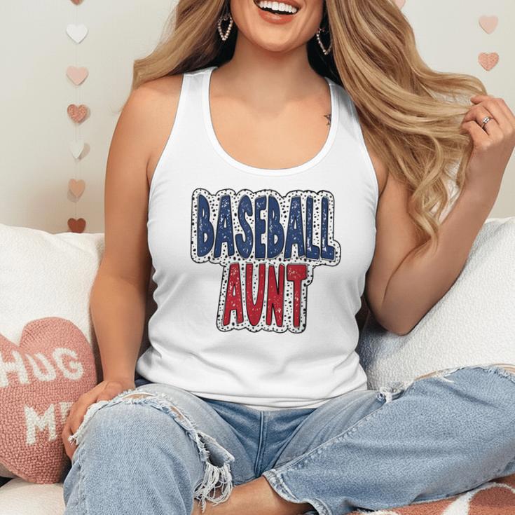 Baseball Mama Dalmatian Spots Baseball Mom Flowy Tank