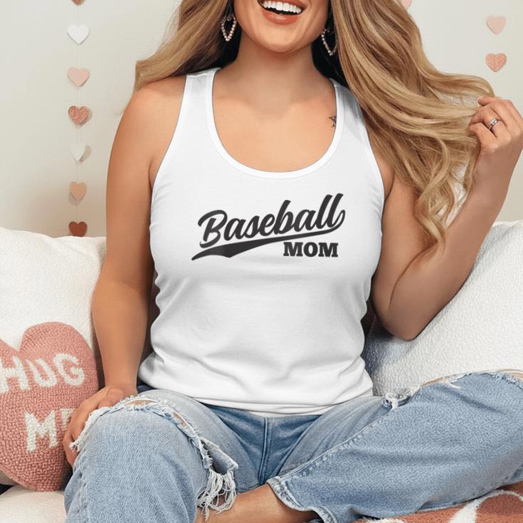Baseball Mom 1970s Retro Cursive Font Flowy Tank Baseball Mom 1970s Retro Cursive Font Flowy Tank